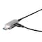Monoprice SlimRun USB-A to USB-A Female 3.0 Extension Cable - Fiber Optic_ Black 16377 - alternate 6
